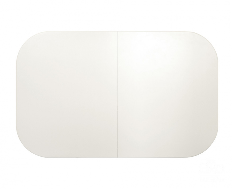 Стол обеденный ТУЛУЗА раздвижной, "Белая эмаль"